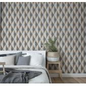geometriai mintas lila szurke bronz szinu texturalt tapeta bauhause stilus modern klasszikus polgari lakas iroda nappali haloszoba dekor letisztult.jpg